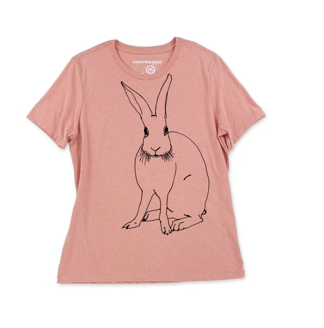 Bunny Rabbit Women's Short Sleeve Tee Shirt — Casita